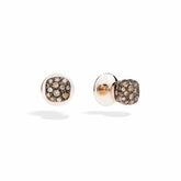 Nudo Pave Champagne Diamond Earrings - Dracakis Jewellers